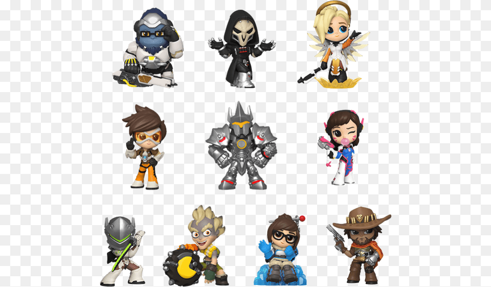 All Overwatch Funko Pops, Baby, Person, Figurine, Doll Free Png