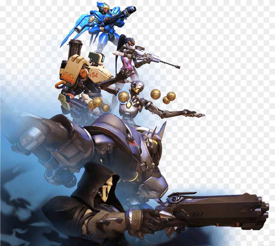 All Overwatch Heroes, Robot, Adult, Male, Man Png