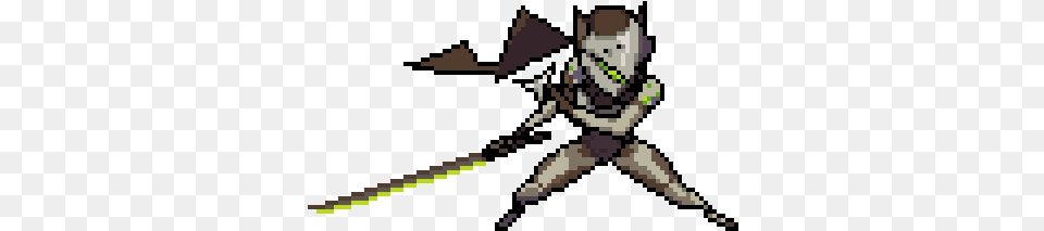 All Overwatch Pixel Sprays Transparent Format Genji Pixel Spray, Person, People Png Image
