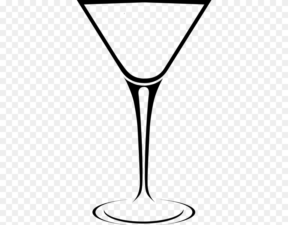 All Photo Clipart Black And White Martini Glass Clipart, Gray Png