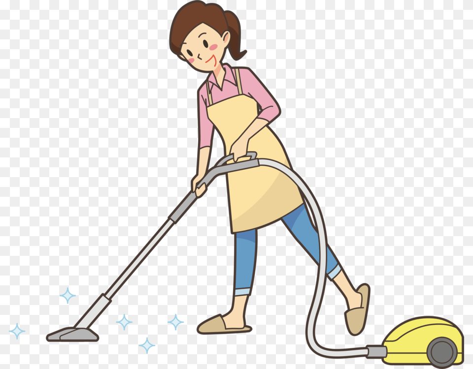 All Photo Clipart Clip Art Vacuum, Cleaning, Person, Adult, Female Png Image