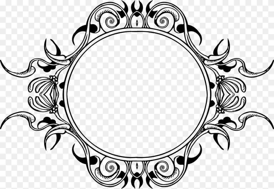 All Photo Clipart Computer Icons Oval Ornament Drawing Floral Vector Oval, Gray Png