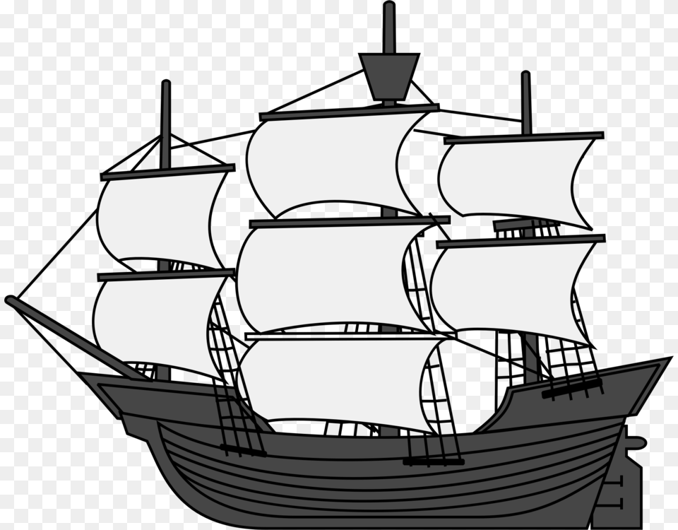 All Photo Clipart Sailing Ship, Boat, Sailboat, Transportation, Vehicle Png