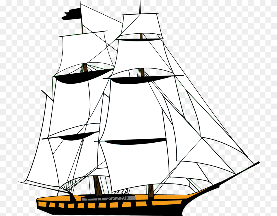 All Photo Clipart Sailing Ship Background, Boat, Sailboat, Transportation, Vehicle Free Transparent Png