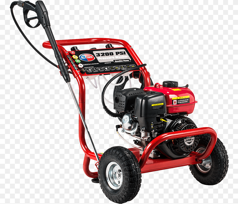 All Power All Power 3200 Psi Gas Pressure Washer, Grass, Lawn, Plant, Device Free Png Download