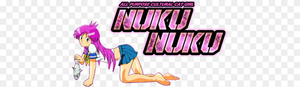 All Purpose Cultural Cat Girl Nuku Nuku Tv Show Image Anime Cat Girl Tv Show, Book, Comics, Publication, Adult Free Png