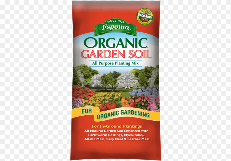 All Purpose Garden Soil Organic Lawn Fertilizer, Advertisement, Herbal, Herbs, Plant Png