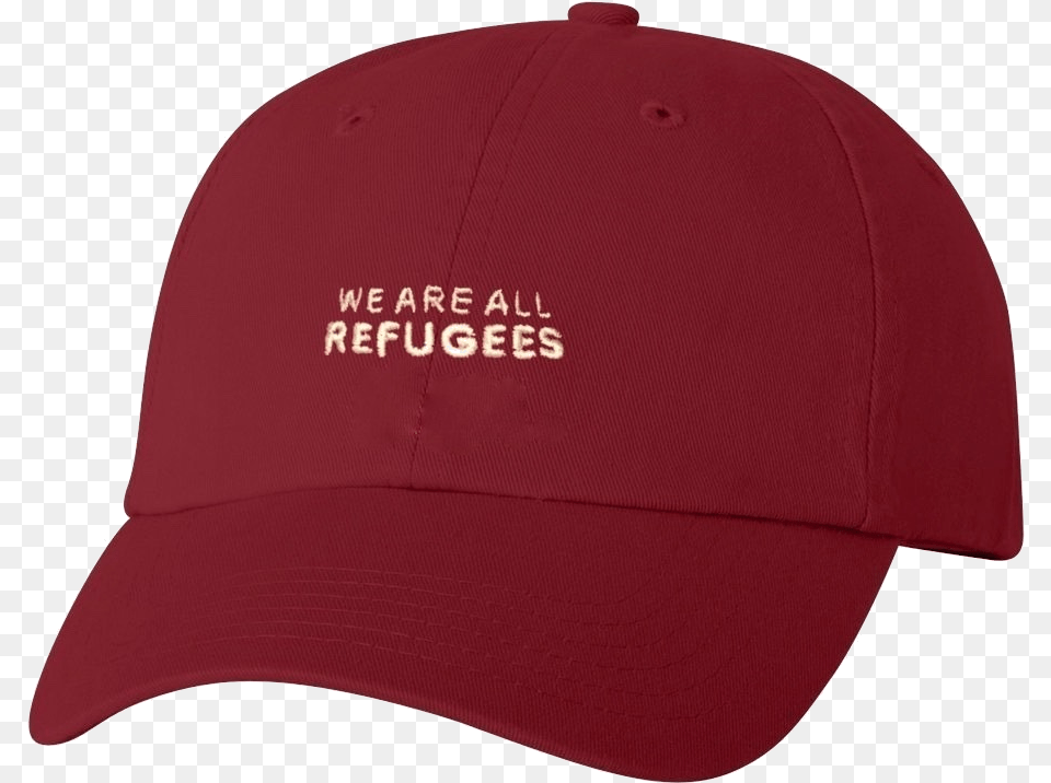All Refugees Cardinal Dad Cap Ladbroke Grove, Baseball Cap, Clothing, Hat Free Transparent Png