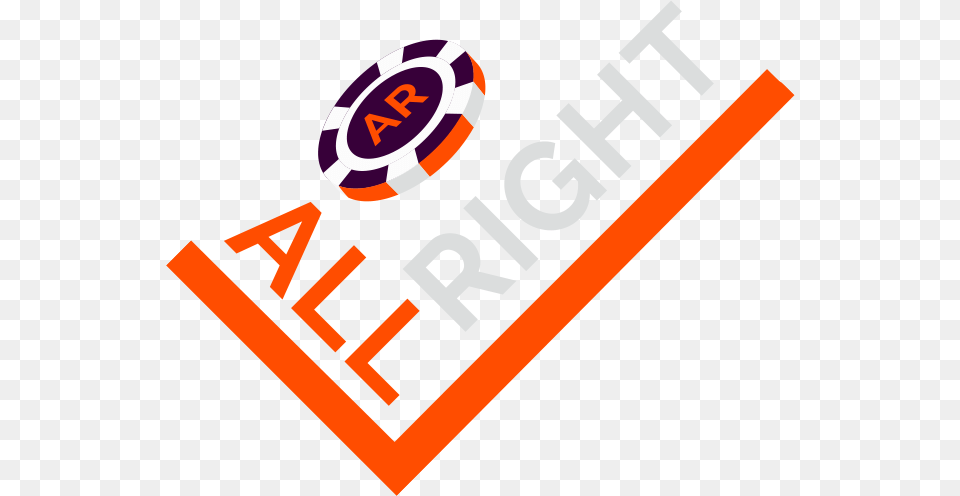 All Right Casino Logo Circle, Dynamite, Weapon Png Image