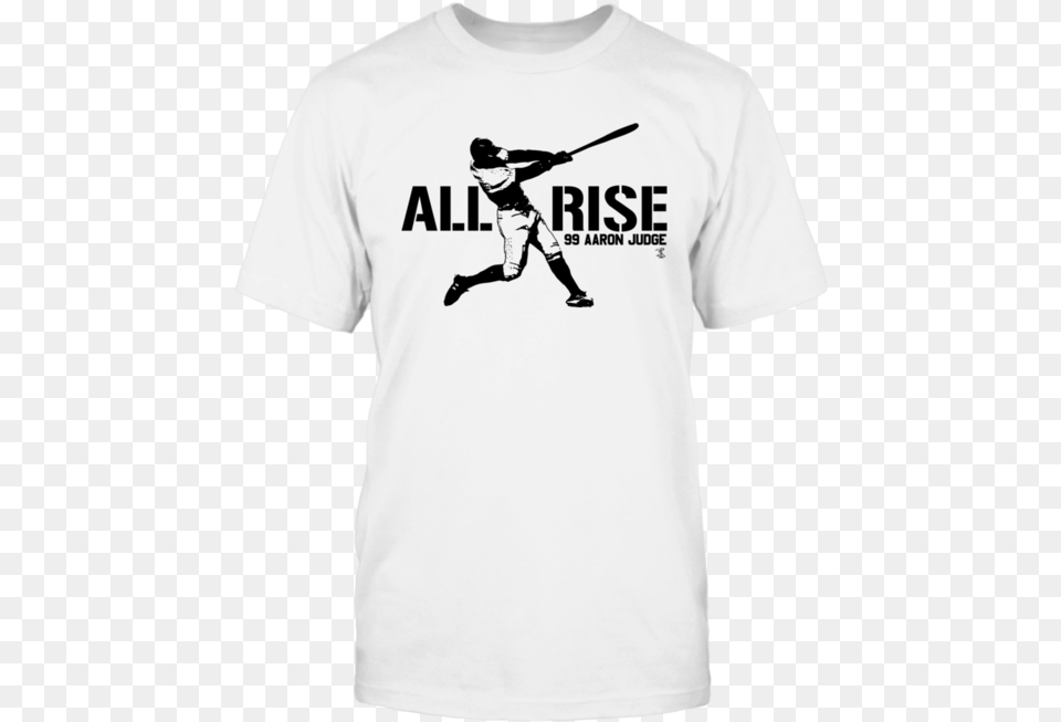All Rise Black Print Aaron Judge Shirt Javelin Throw, People, T-shirt, Clothing, Person Free Png