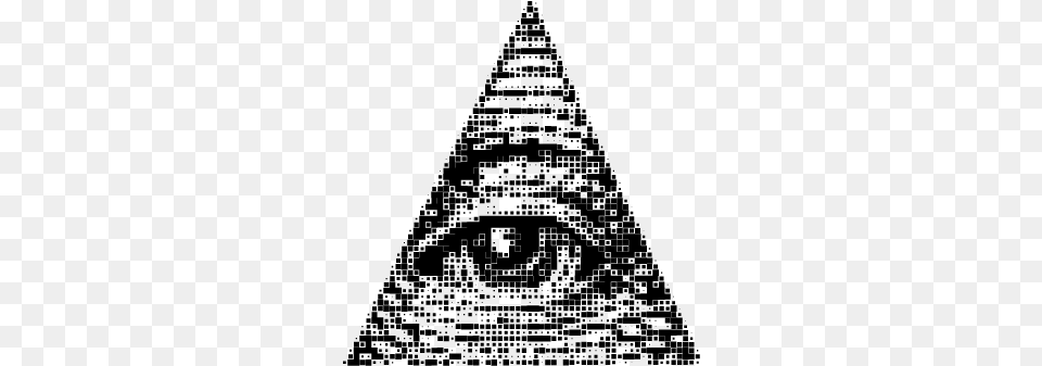 All Seeing Eye, Gray Png Image