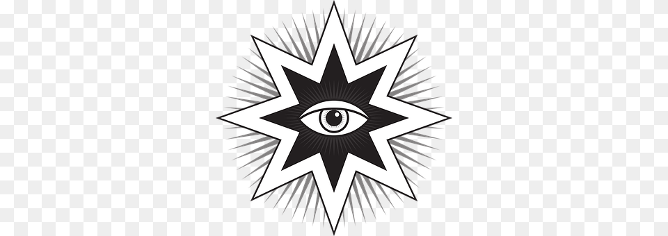 All Seeing Eye Symbol, Emblem, Star Symbol, Logo Free Png Download
