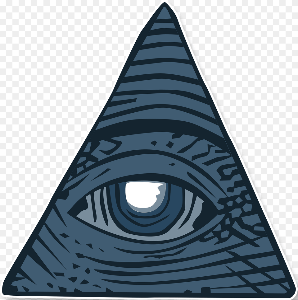 All Seeing Eye Clipart, Triangle Png Image