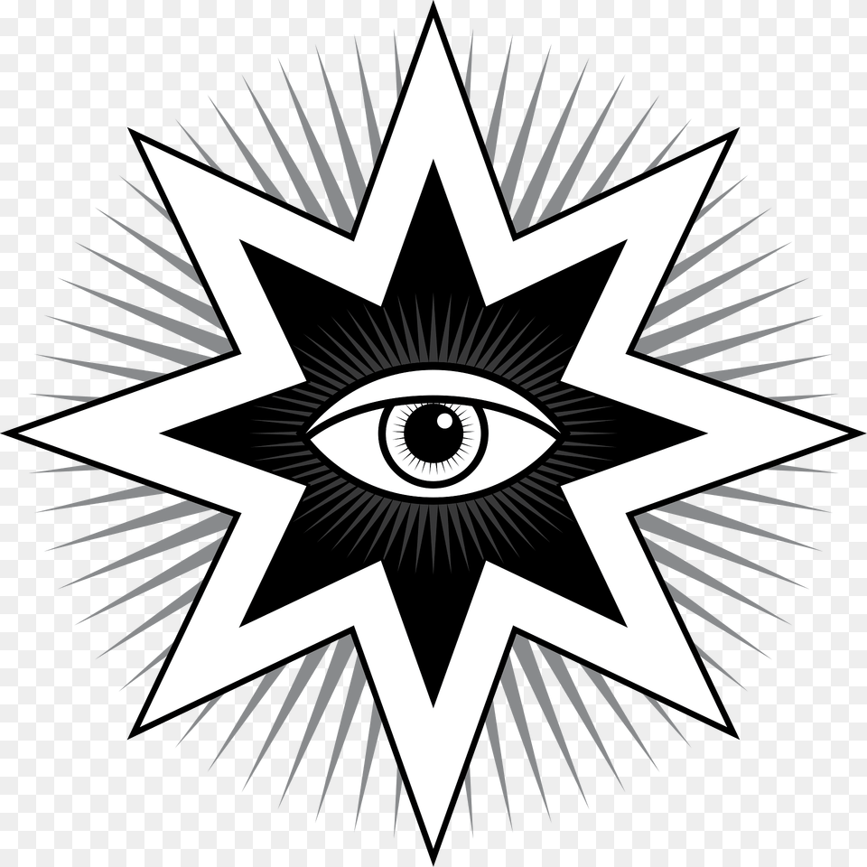 All Seeing Eye Clipart, Star Symbol, Symbol Free Png