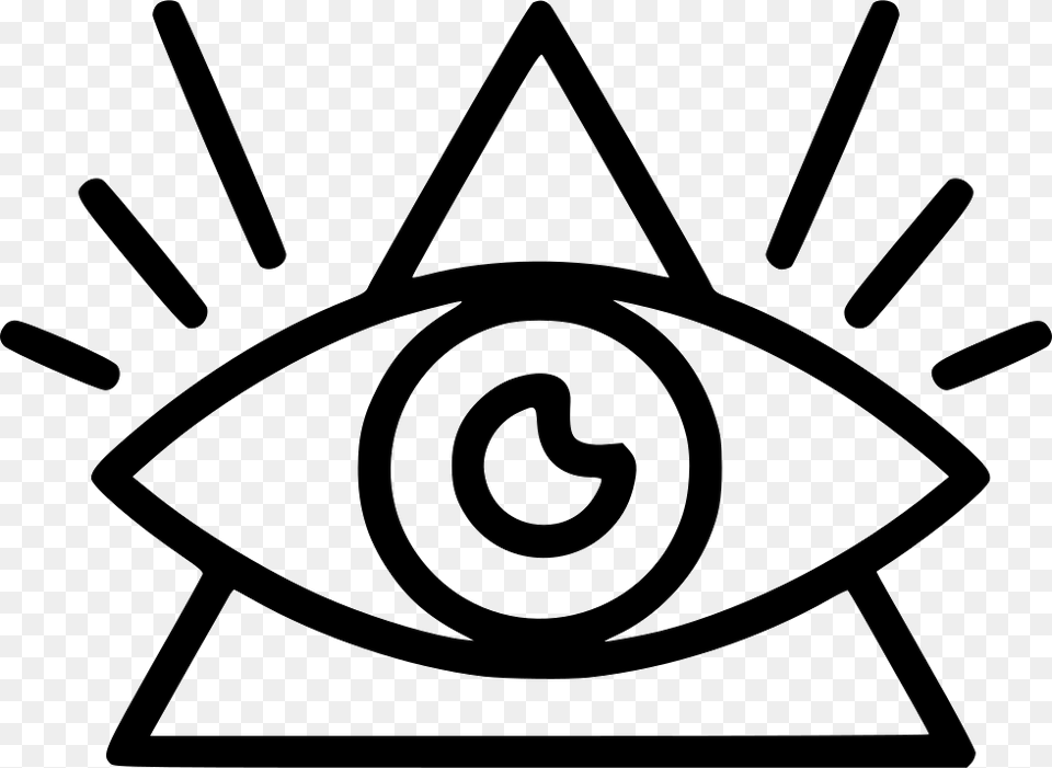 All Seeing Eye Icon Download, Bow, Weapon, Symbol Free Transparent Png
