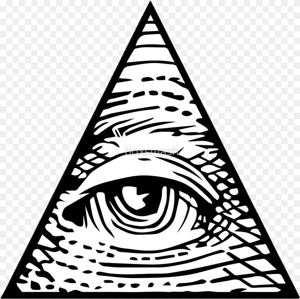 All Seeing Eye Illuminati Illuminati Eye Of Providence, Architecture, Building, Tower, Triangle Png Image