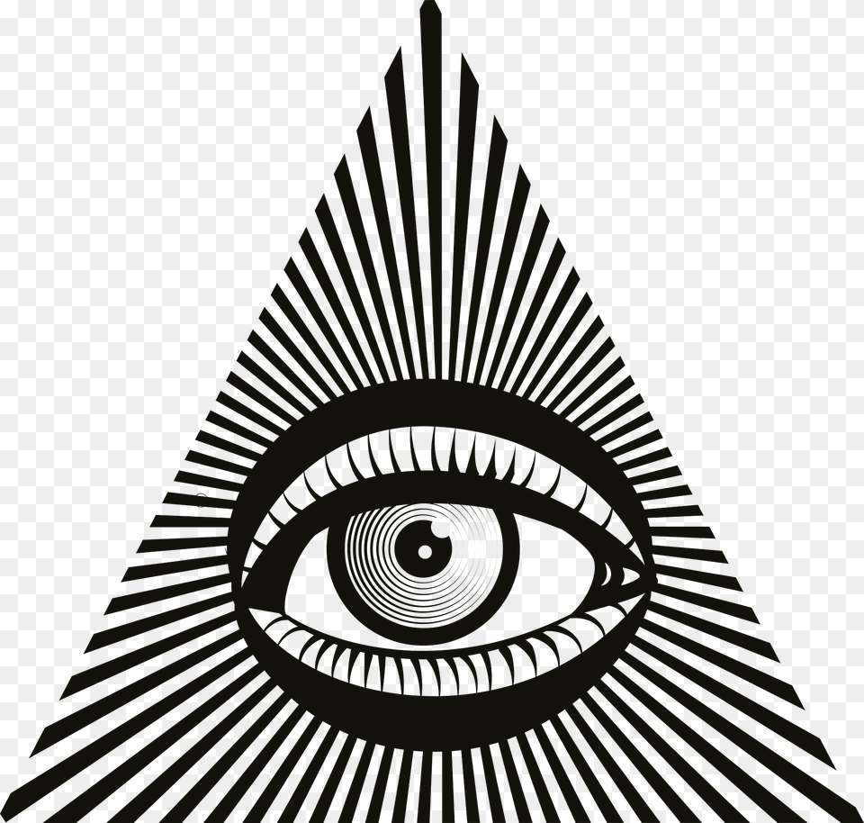 All Seeing Eye Of Providence Clipart, Triangle, Art, Logo Free Transparent Png