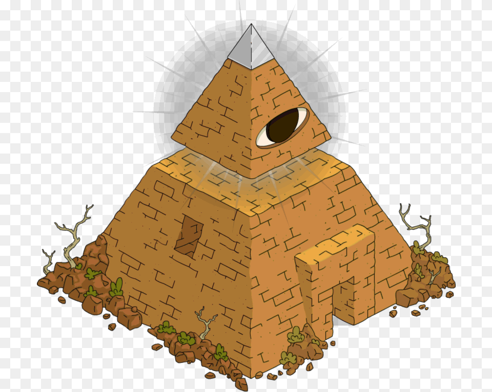 All Seeing Eye Tapped Out Eye Of Providence, Brick, Sweets, Food, Outdoors Png