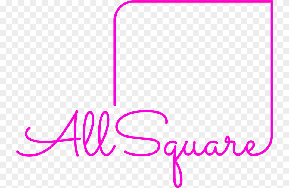 All Square Calligraphy, Handwriting, Text Png Image