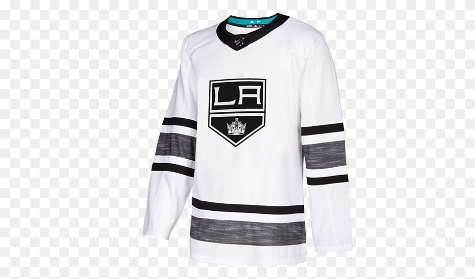 All Star 2019 Nhl Allstar Game Parley Authentic Pro Black And White Flames Jersey, Clothing, Long Sleeve, Shirt, Sleeve Free Transparent Png