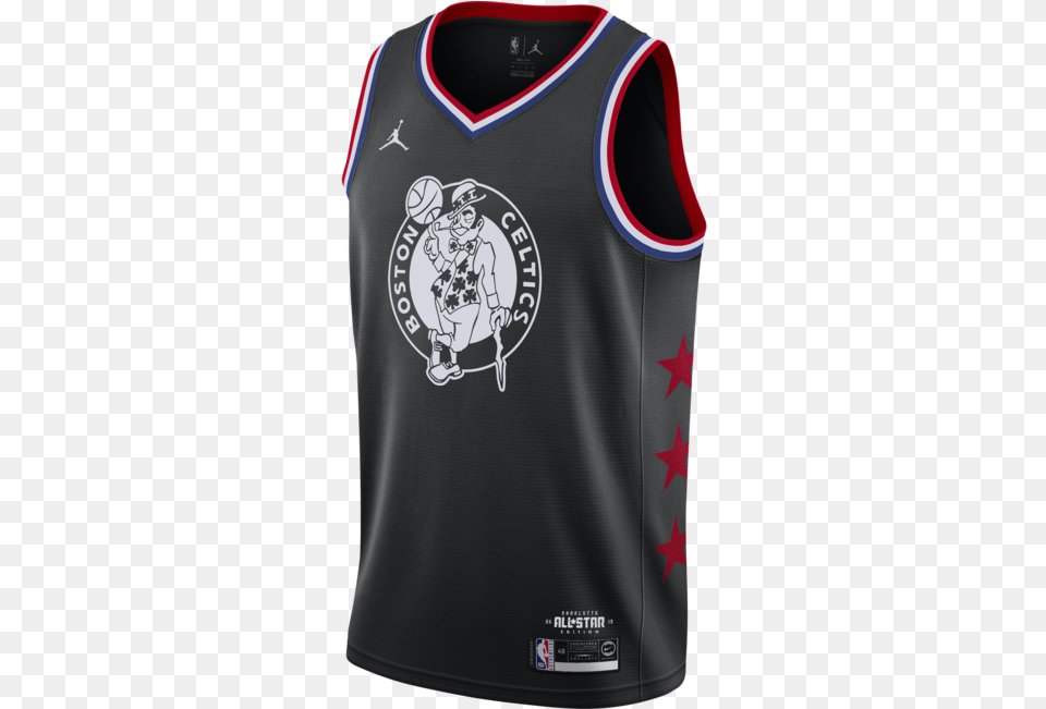 All Star Black Jersey, Clothing, Shirt, Person, Can Png Image