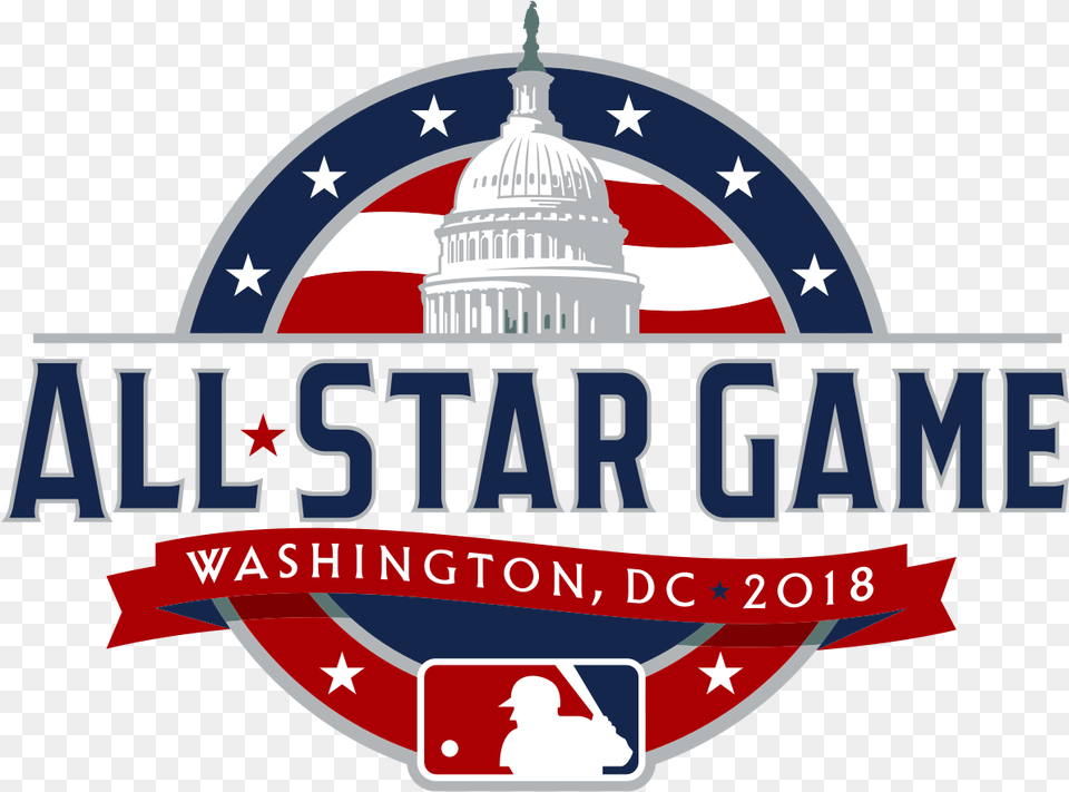 All Star Game Logo 2018 Image 2019 Mlb All Star Logo, American Flag, Flag, Emblem, Symbol Png