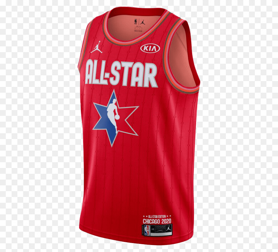 All Star Jersey 2020 Nba, Clothing, Shirt Free Png Download