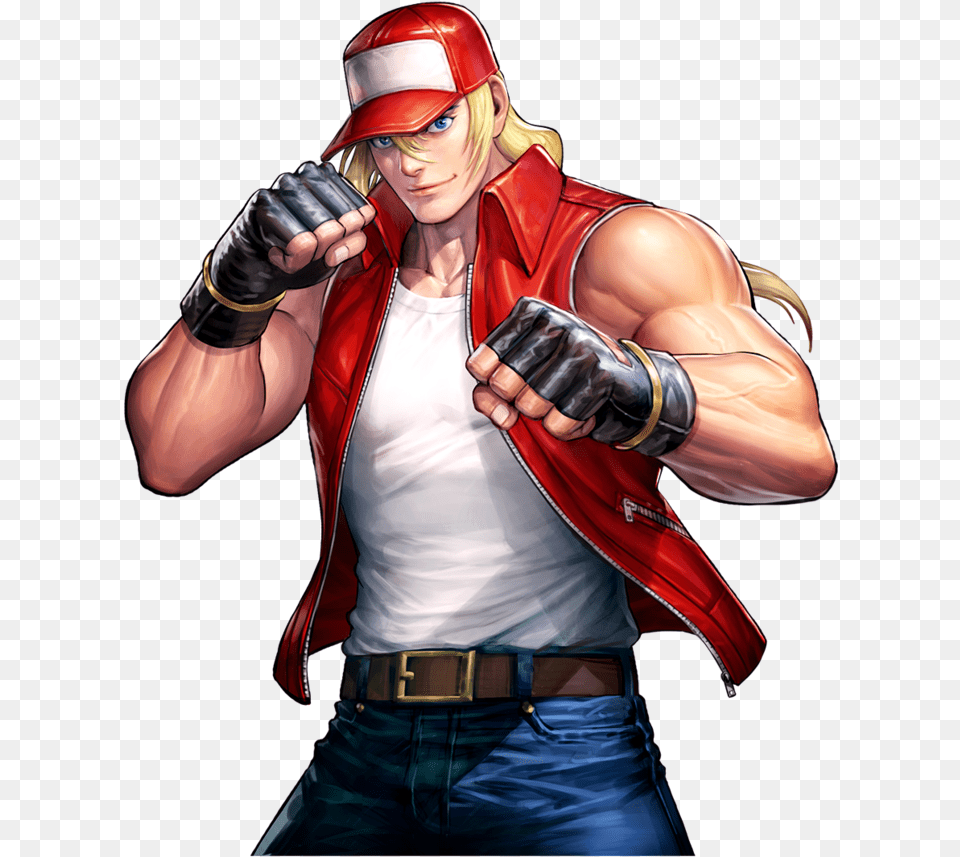 All Star Terry Bogard Boy V Terry Bogard, Person, Adult, Man, Male Png Image