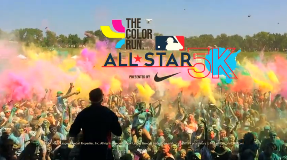 All Star Week Roundup Color Run, Celebrating, Person, Adult, Male Free Png Download