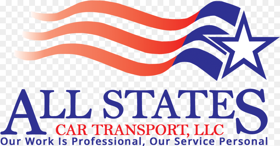 All States Car Transport Logo Graphic Design Png Image