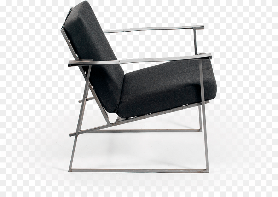 All Steel Chair With Cushions Download Club Chair, Furniture, Armchair, Home Decor, Cushion Free Transparent Png