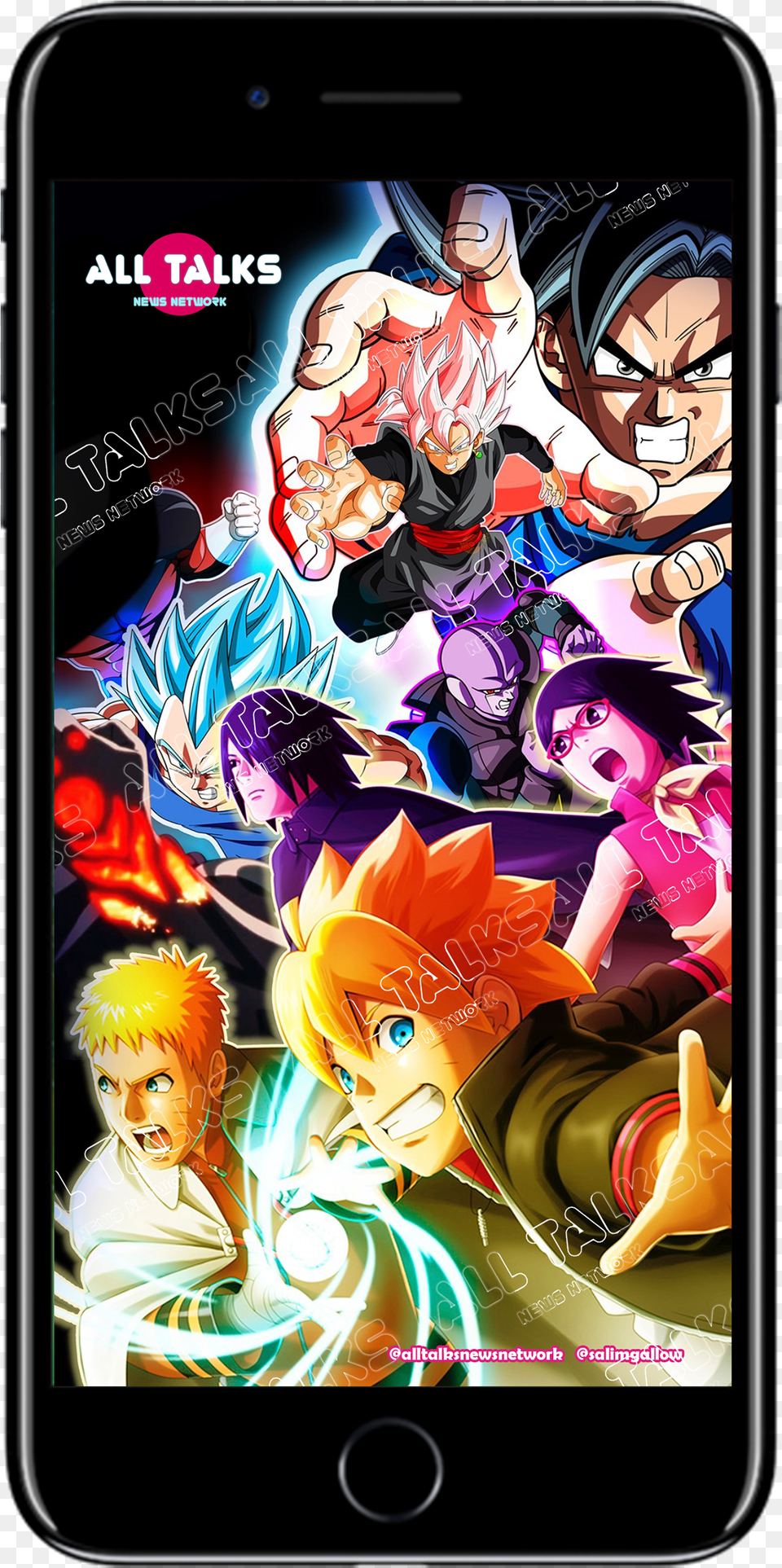 All Talks News Network Anime Wallpaper Phone Iphone, Book, Comics, Publication, Electronics Png Image