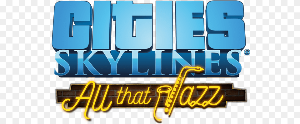 All That Jazz Gamelogo Cities Skylines Country Road Radio, Light, Bulldozer, Machine, Text Free Transparent Png