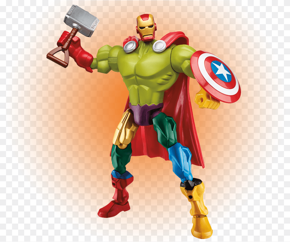 All The Avengers Combined, Person, Toy Png