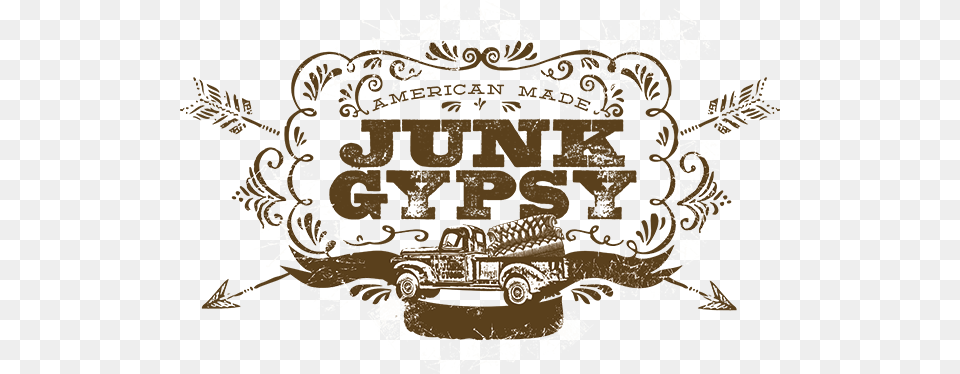All The Junk Hgtvgreat American Country Junk Gypsy Logo, Emblem, Symbol, Wheel, Machine Free Transparent Png