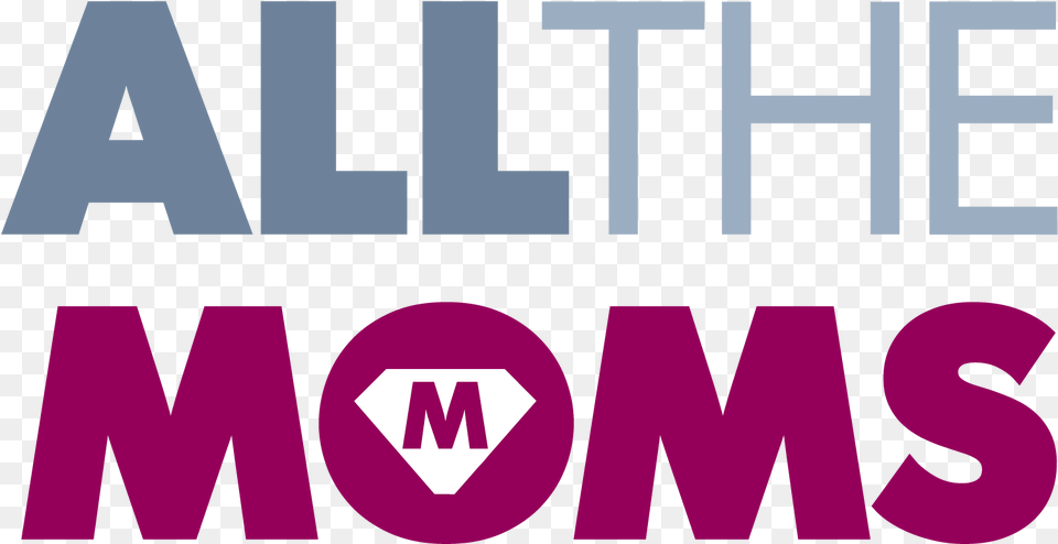 All The Moms, Logo, Purple, Text Free Png Download