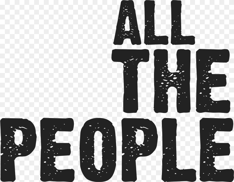 All The People Garder Cette Porte Ferme, Text, Stencil, Cross, Symbol Free Transparent Png