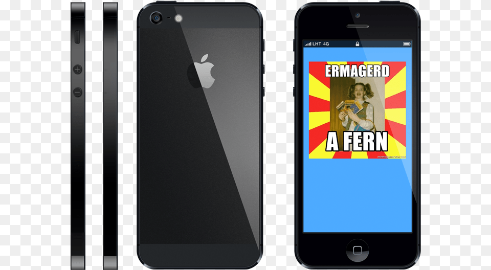 All The Phone Bits Iphone 5 All Sides, Electronics, Mobile Phone, Adult, Female Free Png