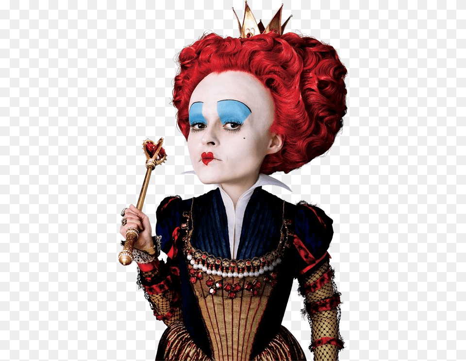All The Very Best To Me And My Friends Here On The Alice In Wonderland Red Queen Of Hairs Hair Wig For, Carnival, Clothing, Costume, Person Png