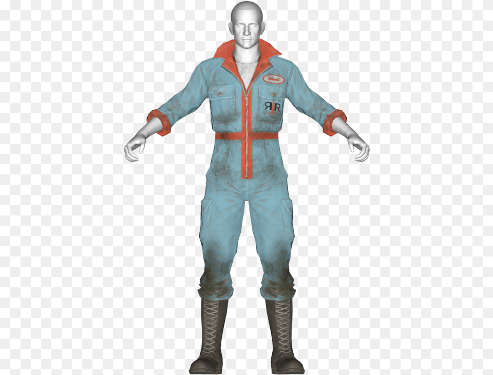 All Vault Jumpsuits Fallout Robco Jumpsuit Fallout, Clothing, Pants, Adult, Person Free Png