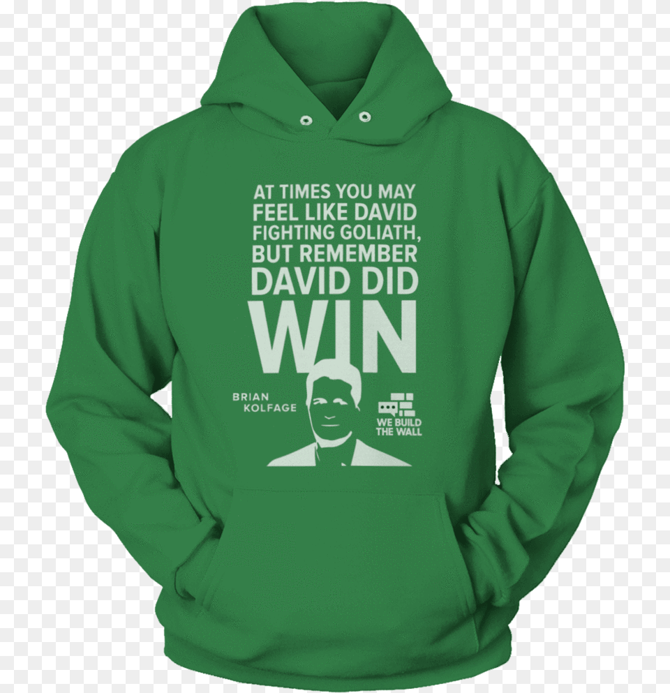 All White David And Goliath Hoodie Hoodie, Sweatshirt, Sweater, Knitwear, Clothing Free Png