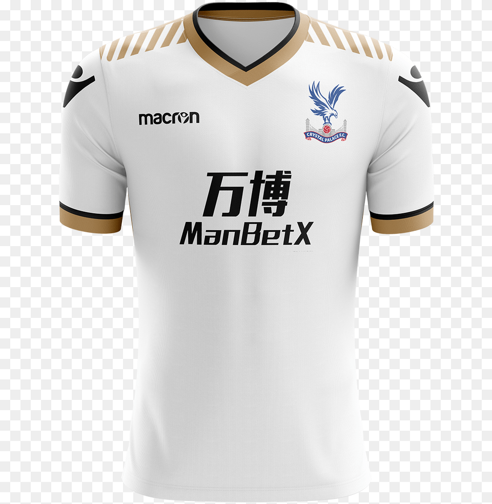 All White Kit Twitter Crystal Palace White Jersey, Clothing, Shirt, T-shirt, Adult Free Png Download