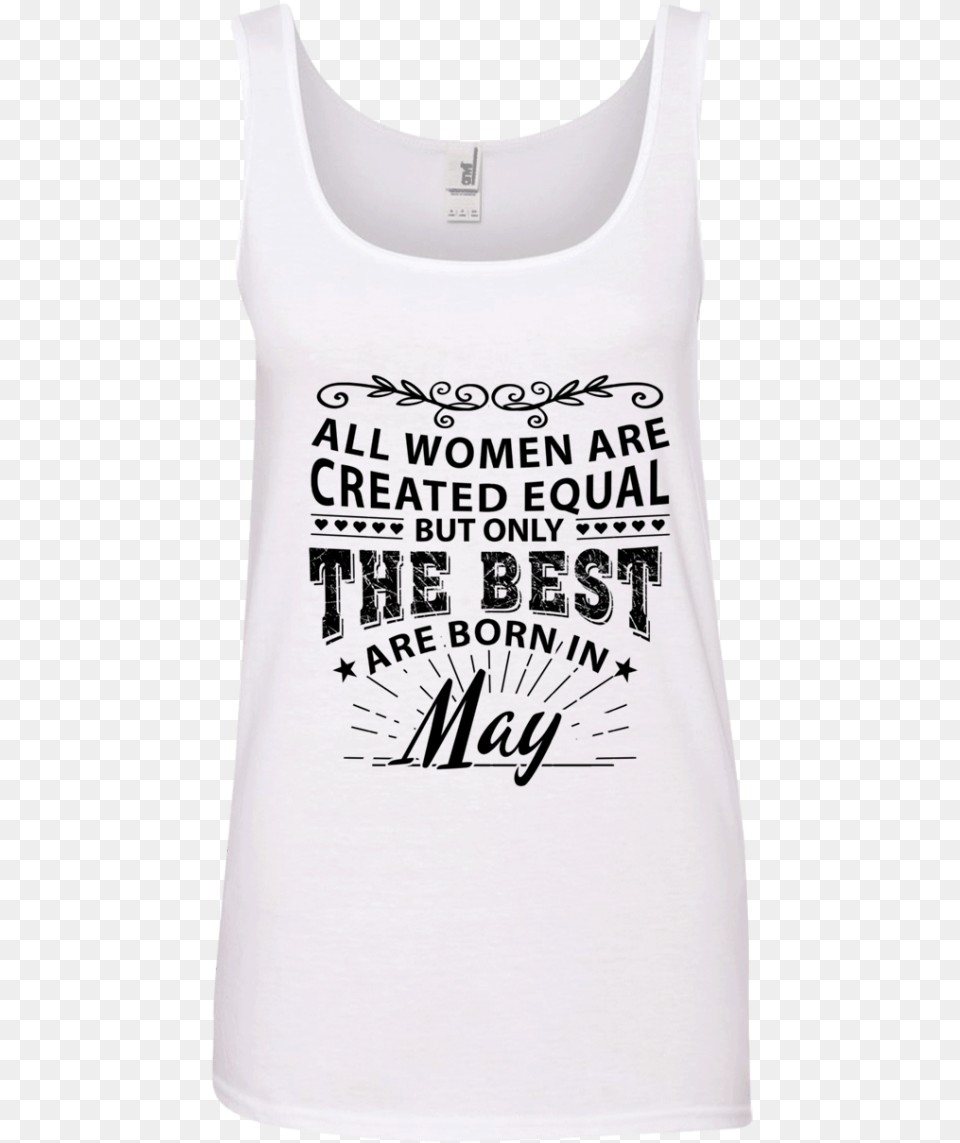 All Women Are Created Equal Active Tank, Clothing, T-shirt, Tank Top, Person Free Transparent Png