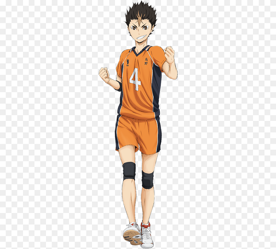 All Worlds Alliance Wiki Haikyuu Nishinoya Full Body, Shorts, Person, Boy, Child Free Png