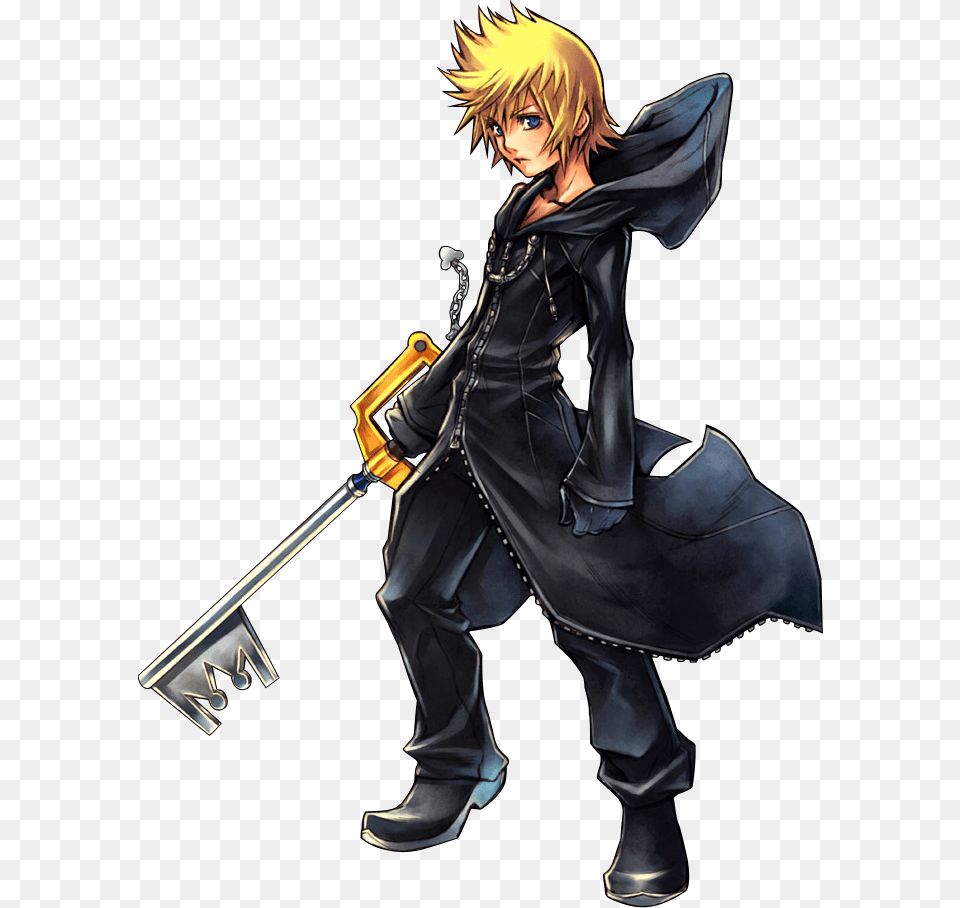 All Worlds Alliance Wiki Roxas Kingdom Hearts, Book, Comics, Publication, Adult Png Image