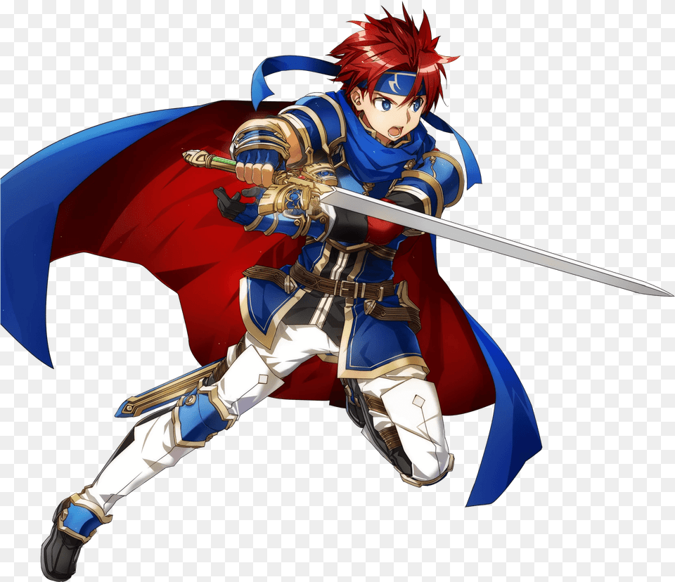 All Worlds Alliance Wiki Roy Fire Emblem Heroes, Book, Comics, Publication, Sword Free Png Download