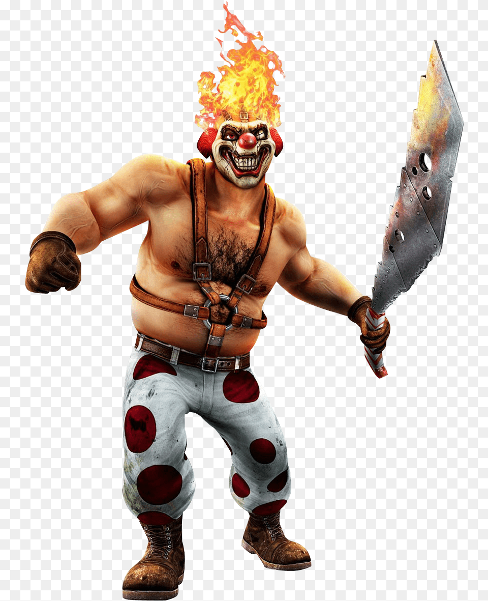 All Worlds Alliance Wiki Twisted Metal Sweet Tooth Costume, Person, Clothing, Adult, Man Free Png