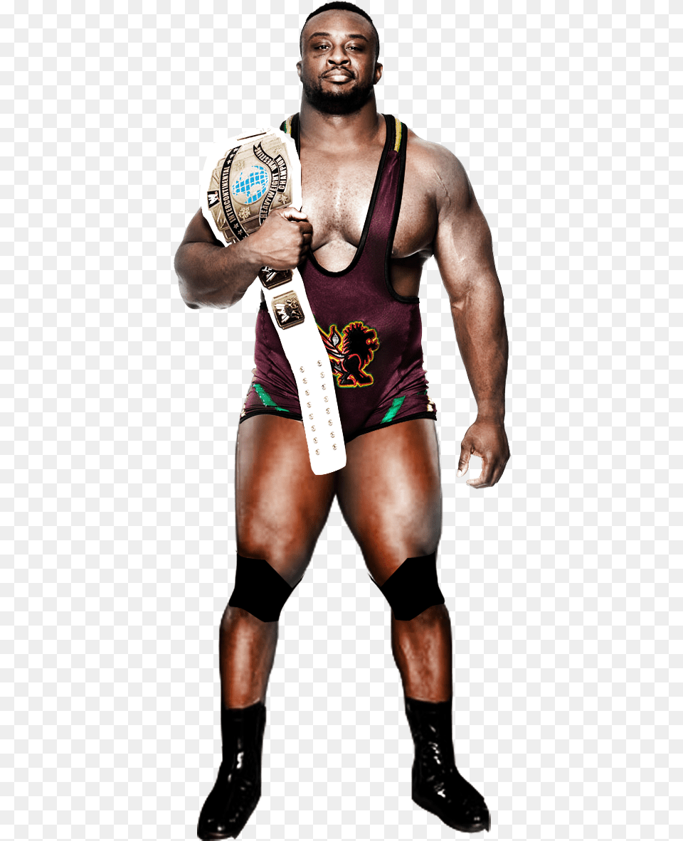 All Wwe Intercontinental Champs Ranked Big E Langston Intercontinental Championship, Adult, Person, Man, Male Free Transparent Png