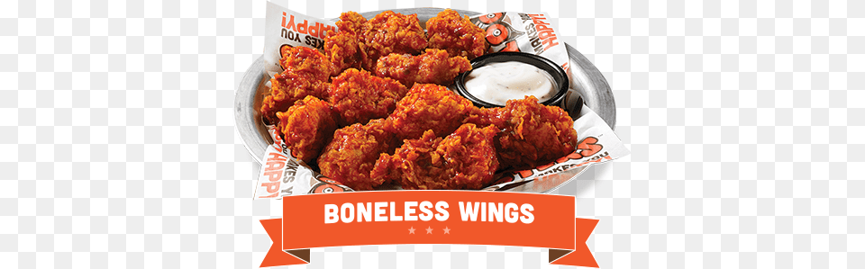 All You Can Eat Hooters Boneless Wings, Food, Fried Chicken Png