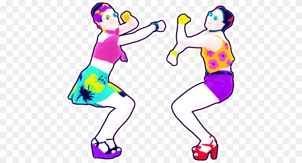 All You Gotta Do Is Just Dance Cartoon, Baby, Person, Purple, Face Png Image
